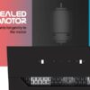 chimney with concealed motor