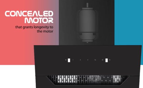 chimney with concealed motor