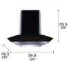 Dimension of chimney