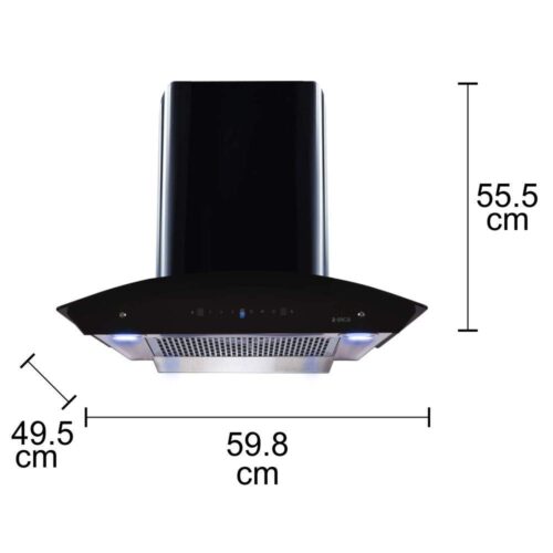 Dimension of chimney