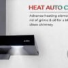 Heat Auto Clean Feature of Chimney