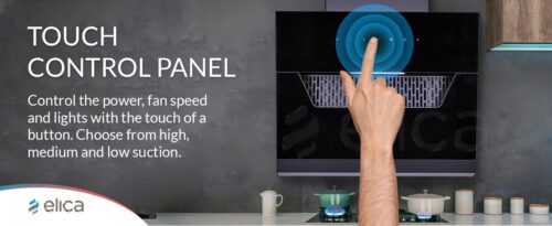 chimney with touch control