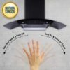chimney with motion sensor