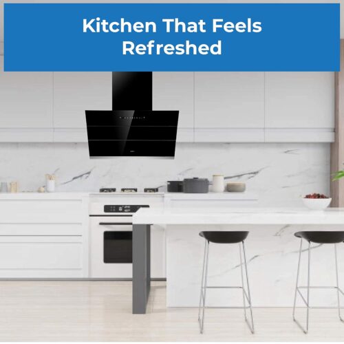 chimney in kitchen